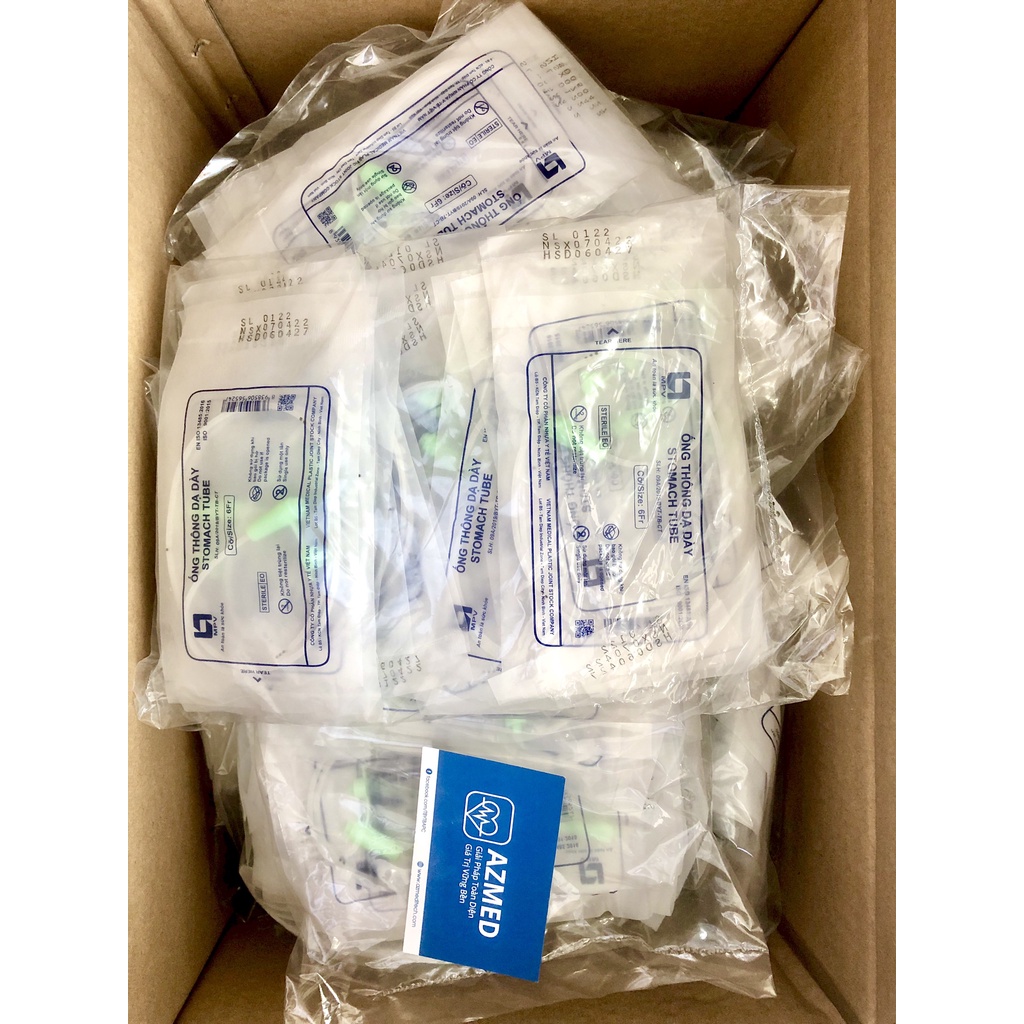 Ống thông dạ dày MPV/Dây cho ăn Size 6Fr /8FR /10FR (25 chiếc/túi)