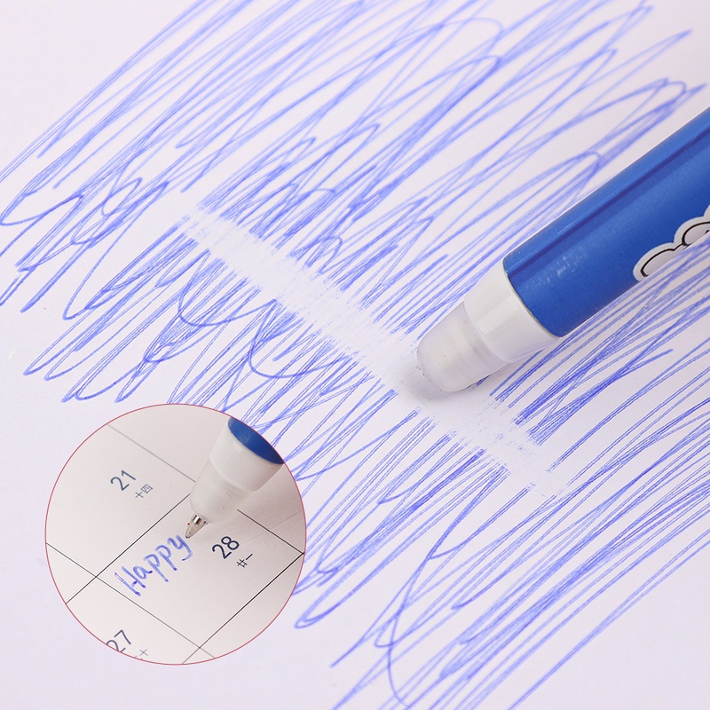 Bút Mực Đen Họa Tiết Hoạt Hình Dễ Thương Tiện Dụng Cho Học Sinh