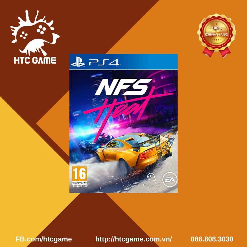 Đĩa game Need For Speed Heat dành cho máy PS4