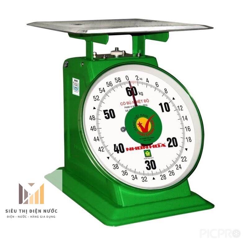 Cân đồng hồ Nhơn Hòa 60 kg,100kg