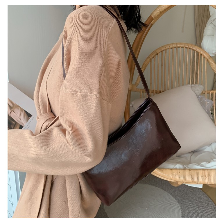 Hot trend _ Túi kẹp nách da trơn _ H13 | BigBuy360 - bigbuy360.vn