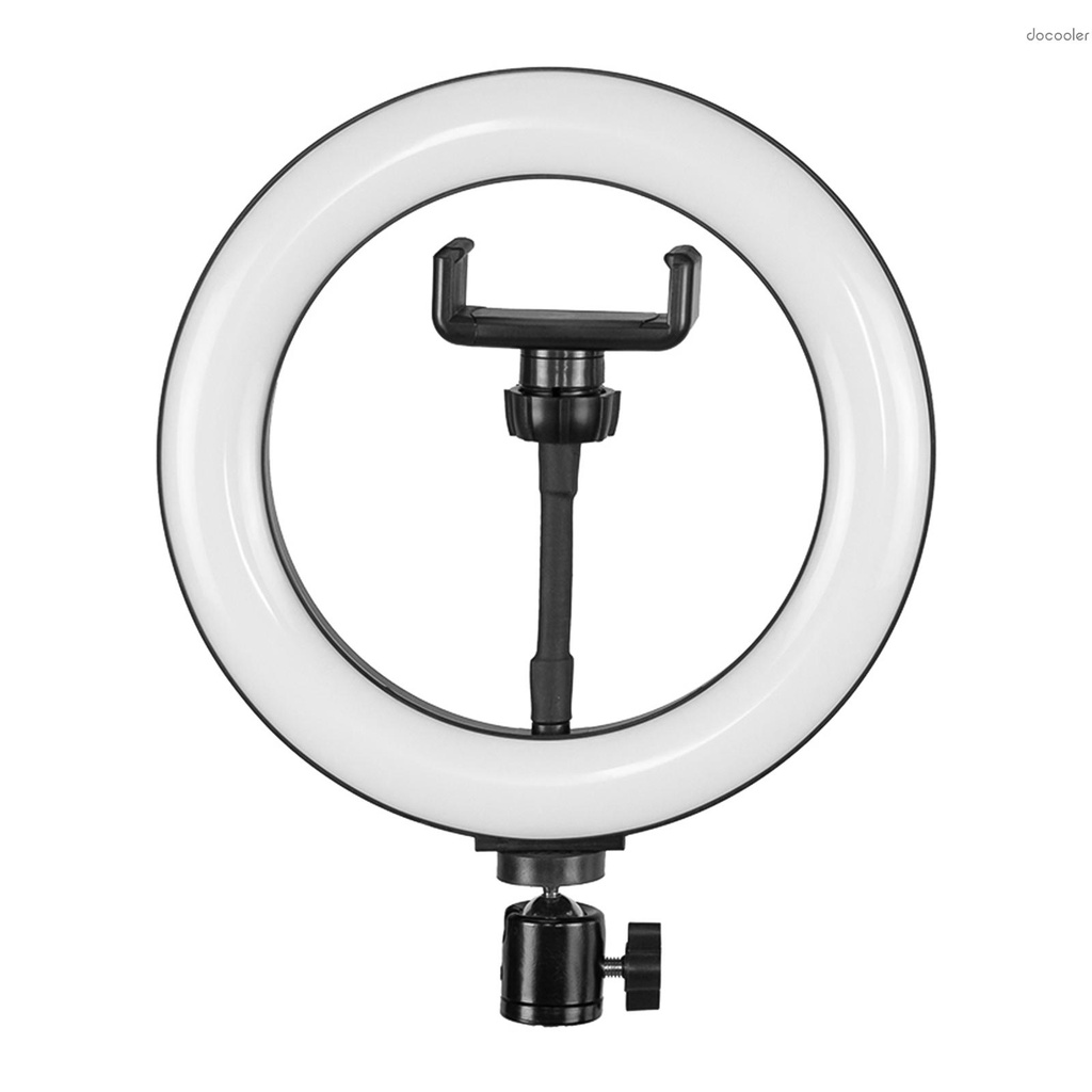 Đèn Led Tròn 8 Inch Cổng Usb Có Kẹp Gắn Điện Thoại Hỗ Trợ Trang Điểm / Live Stream / Phát Trực Tuyến | BigBuy360 - bigbuy360.vn