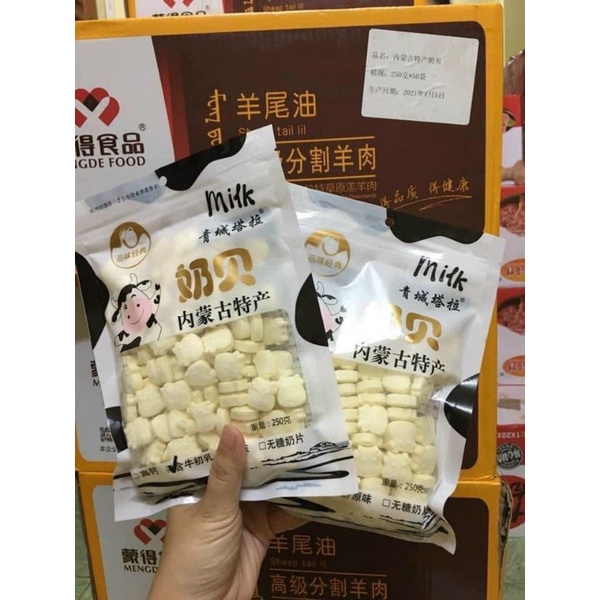 50k gói tầm 100 viên Kẹo Sữa Bò Nén