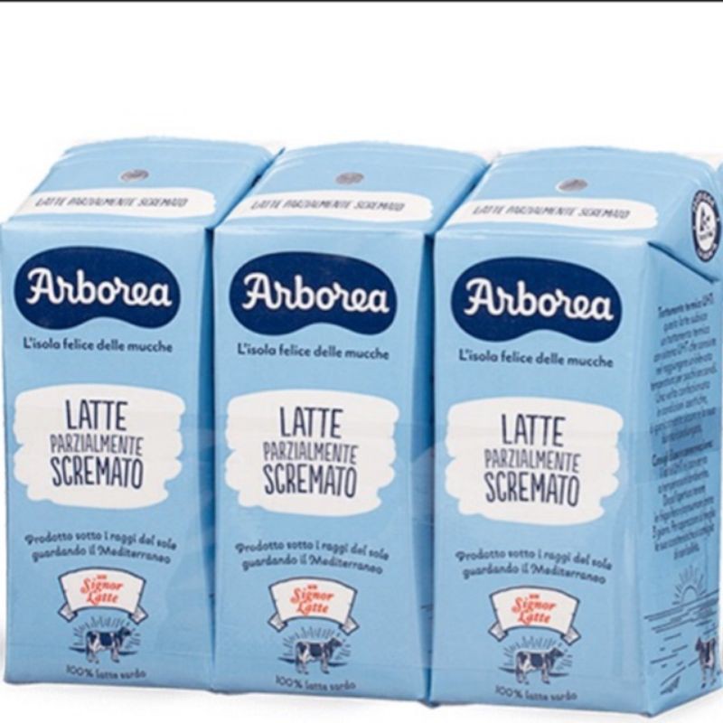 Sữa tươi Arborea ít béo 200ml - Thùng