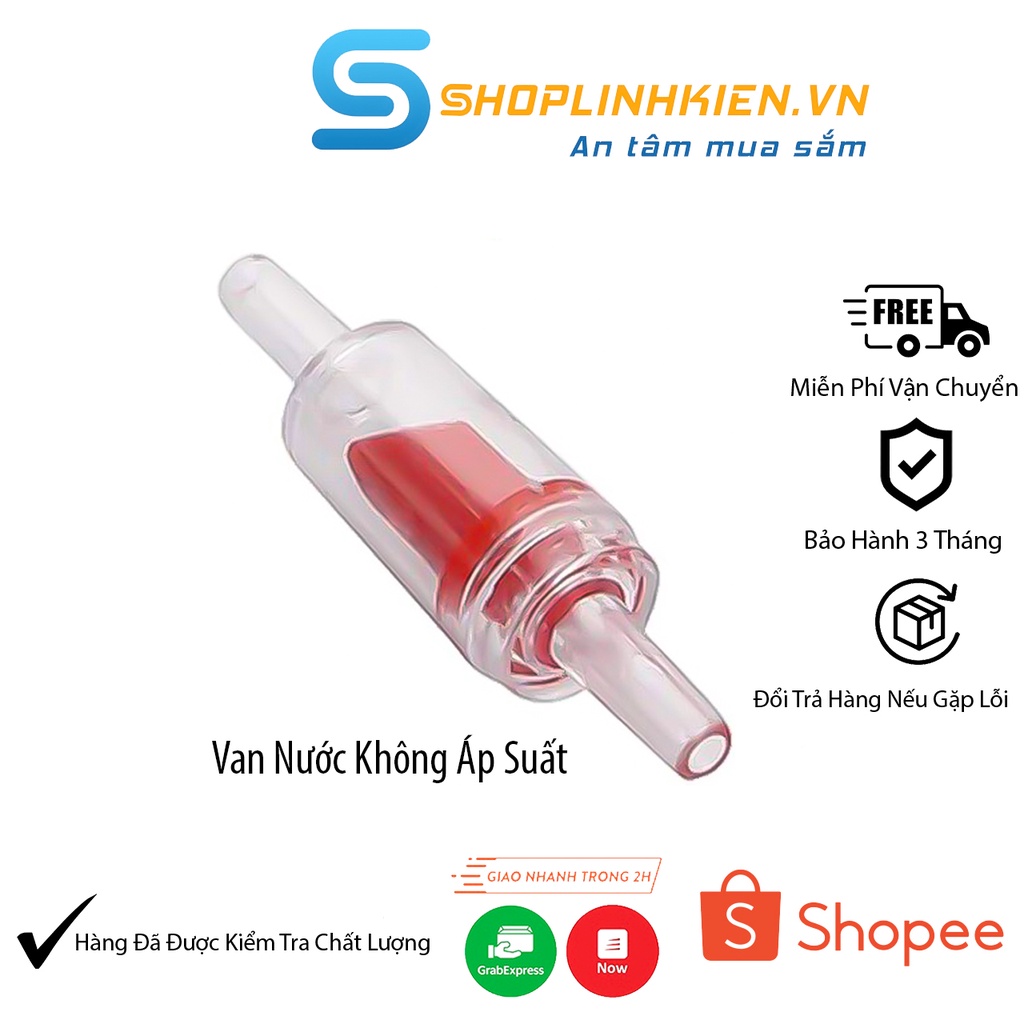 Van Nước 1 Chiều 4MM 6MM 8MM Van một chiều chiết rót chất lỏng