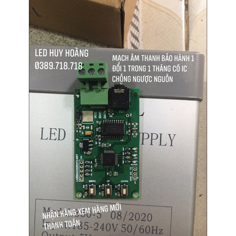 Mạch led pháo hoa có âm thanh hiệu ứng đẹp