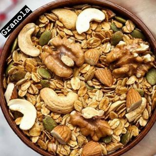 HẠT NGŨ CỐC GRANOLA 500G  KHÔNG ĐƯỜNG KHÔNG CHẤT BẢO QUẢN