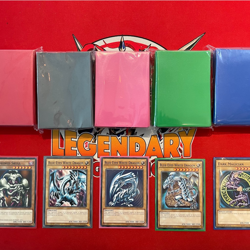 [Rẻ Nhất Thị Trường] Sleeve Bọc Bài 62*89mm - Đủ Màu Sắc Cho Yugioh, Pokemon, Vanguard - Theo Tiêu Chuẩn Chính Hãng