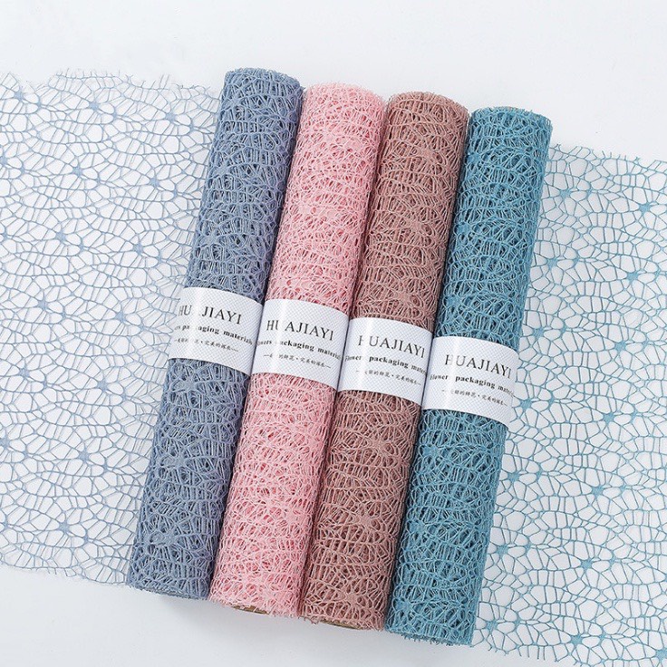 Giấy Lưới Nhện Gói Hoa Khổ 50cm (Bán mét)