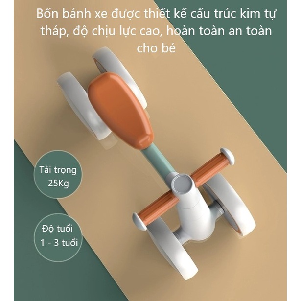 Xe Chòi Chân Boso - Audi 02180 - Mercedes 02191 Phong Cách Hàn Quốc Cho Bé