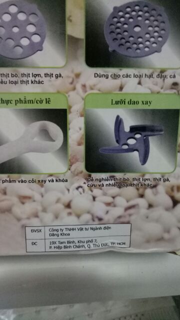 Máy Xay Thịt Bằng Tay Tiện Dụng Huamei Mincer