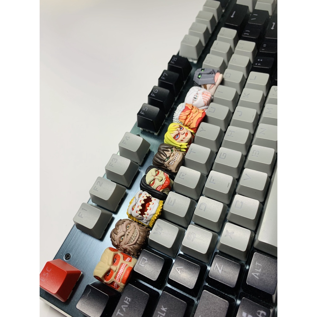 Nút bàn phím cơ nhân vật hoạt hình Nhật Bản/ Resin keycap/ Keycap set/ Esc keycap/ Gift for gamer