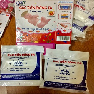 Set 3 gạc rốn Đông Fa