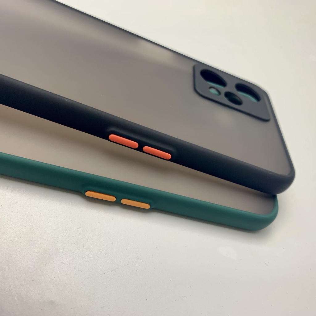 Ốp lưng Phantom Realme Q5 / Q5 Pro / Q3 Pro / Realme 6 / 6 Pro / 5 Pro / Realme Q Chống Sốc Lưng nhám viền màu cực đẹp