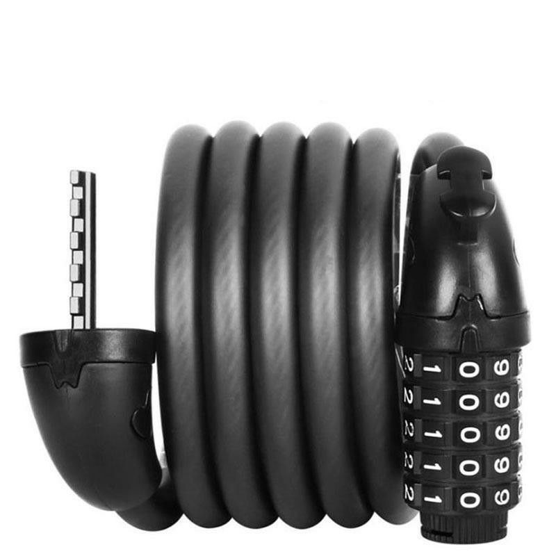 Khóa Xe Đạp 5 Số Dây Cáp Đổi Mã