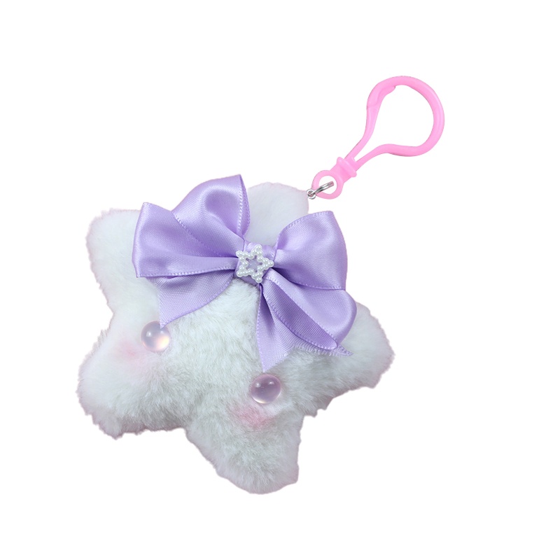 Móc Khóa Hình Ngôi Sao Nhồi Bông Dễ Thương