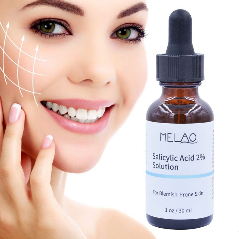 Tinh chất Melao Salicylic Acid 2% dưỡng ẩm se khít lỗ chân lông tẩy tế bào chết chăm sóc da hiệu quả 30ml