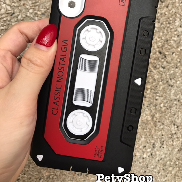 Ốp dẻo cassette iphone 6/6s/6plus/6splus/7/8/7plus/8plus/X/10