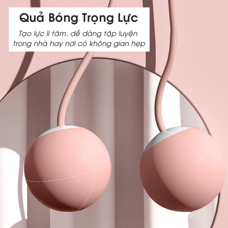 Bộ dây nhảy thể lực không dây đếm số tự động lõi thép Today U Wear