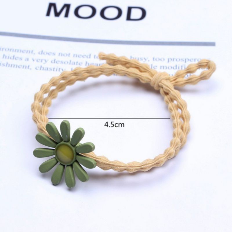 Dây buộc tóc nhỏ xinh hoa cúc