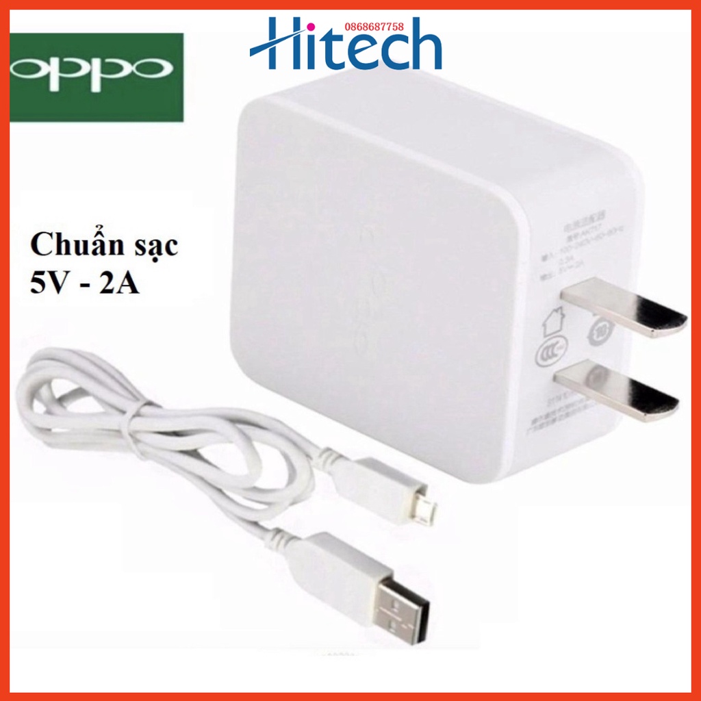 Bộ cáp sạc oppo 2A zin cho các dòng máy oppo chân sạc Micro - Bảo hành 06 tháng