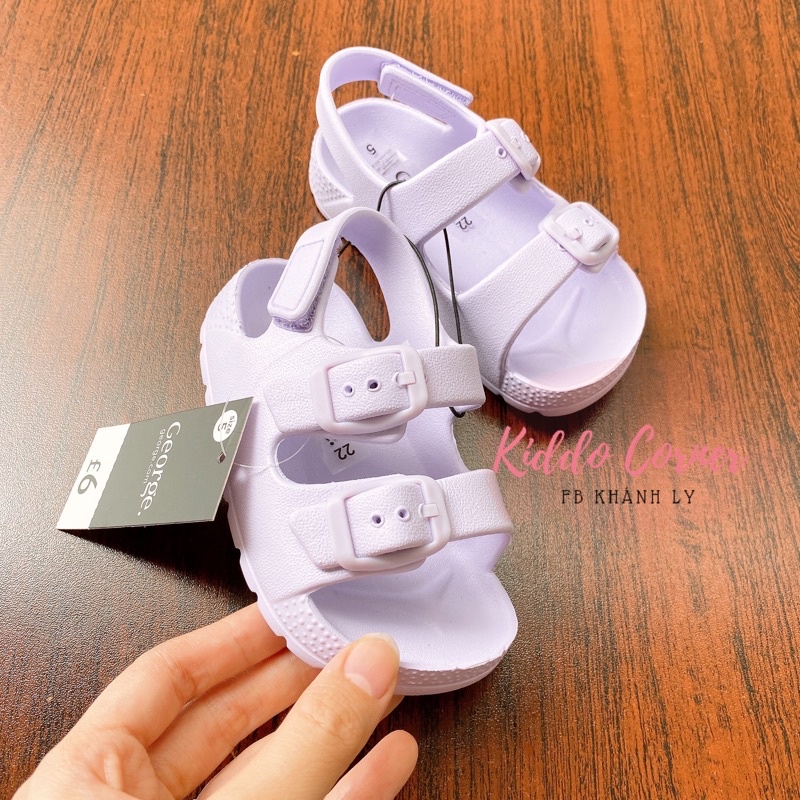 [FAFRINW05 giảm max 30k] Dép sandals George siêu nhẹ cho bé gái