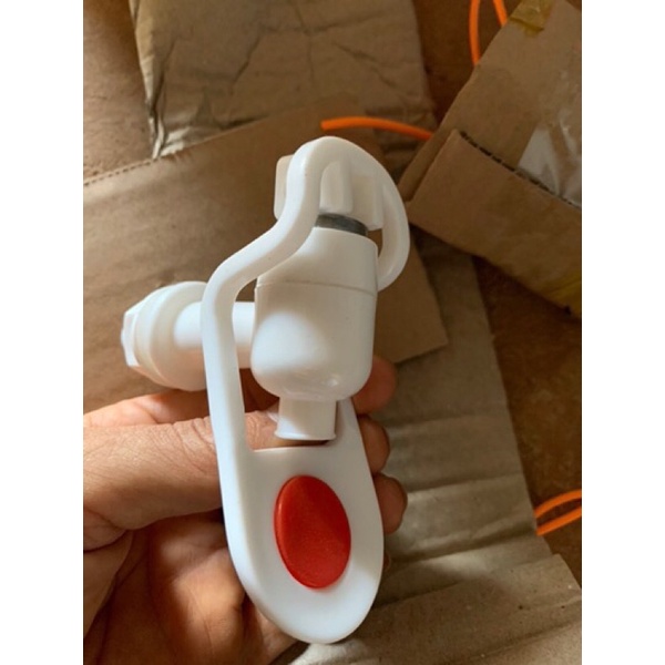 Vòi bình lọc nước 2 màu xanh đỏ siêu đẹp