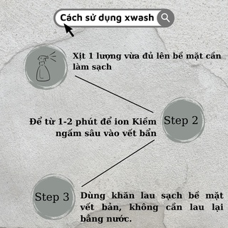 Chai xịt vệ sinh nội thất, ghế da ô tô xwash khử mùi khó chịu bên trong xe - ảnh sản phẩm 6