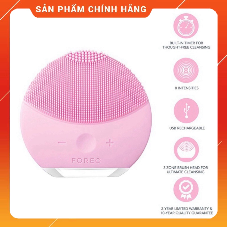 Máy rửa mặt Foreo Luna Mini 2 - Máy Rửa Mặt Massage BH