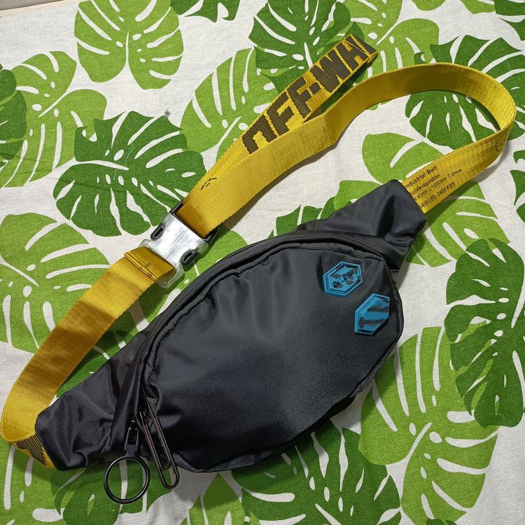 Túi đeo chéo Off White logo-print belt bag ss21 | BigBuy360 - bigbuy360.vn
