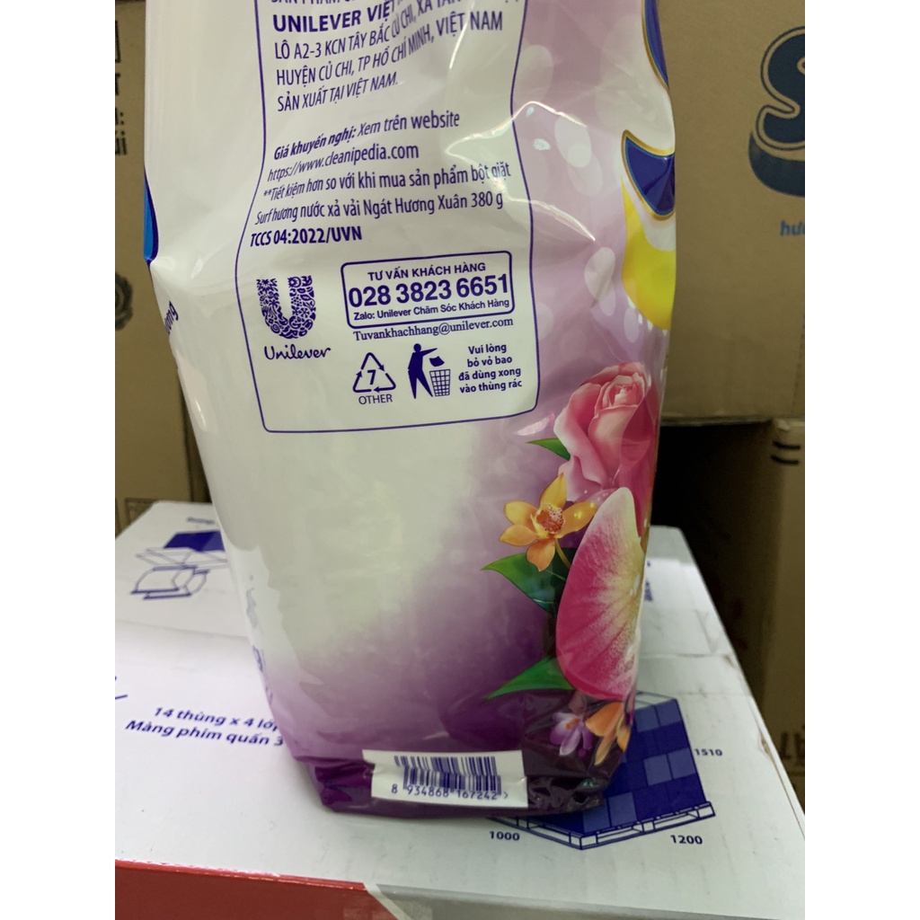 Bột giặt SURF HƯƠNG NƯỚC HOA QUYẾN RŨ bich 5.3KG