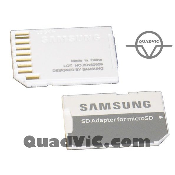 Adapter thẻ nhớ SamSung áo thẻ chuyển thẻ nhớ micro SD to SD tốc độ cao QuadViC.com N00222