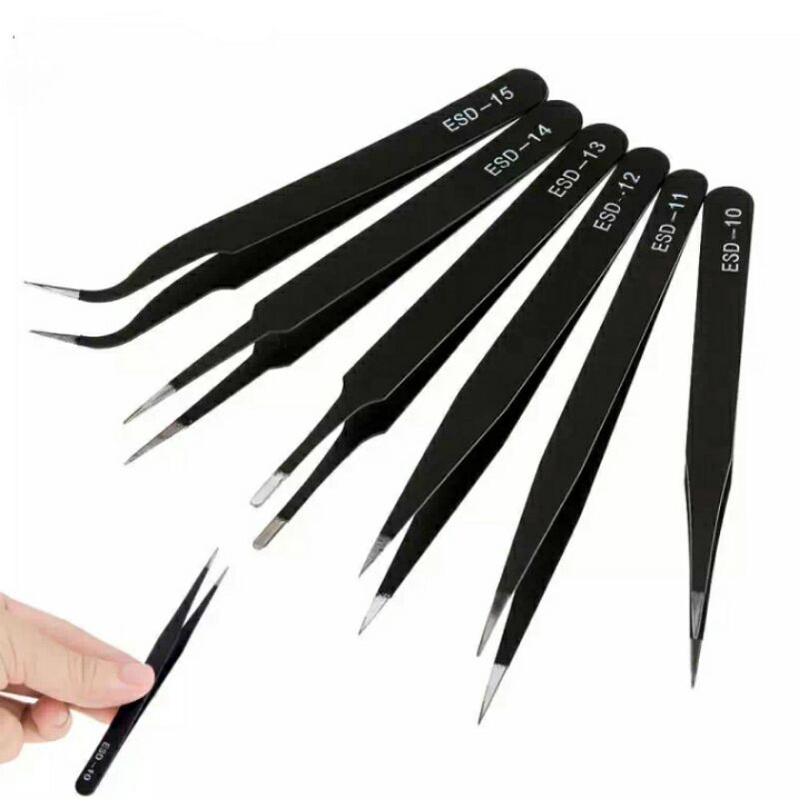 BỘ 6 NHÍP CHÍNH XÁC AN TOÀN KHÔNG GỈ CHỐNG TĨNH ĐIỆN