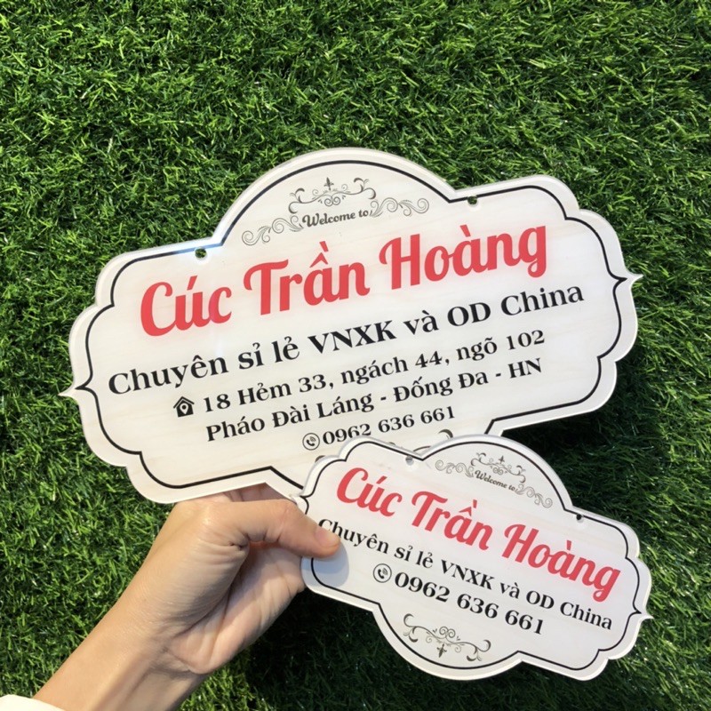 Bảng hiệu mika giá rẻ_ bảng trang trí cho cửa hàng, quán cà phê