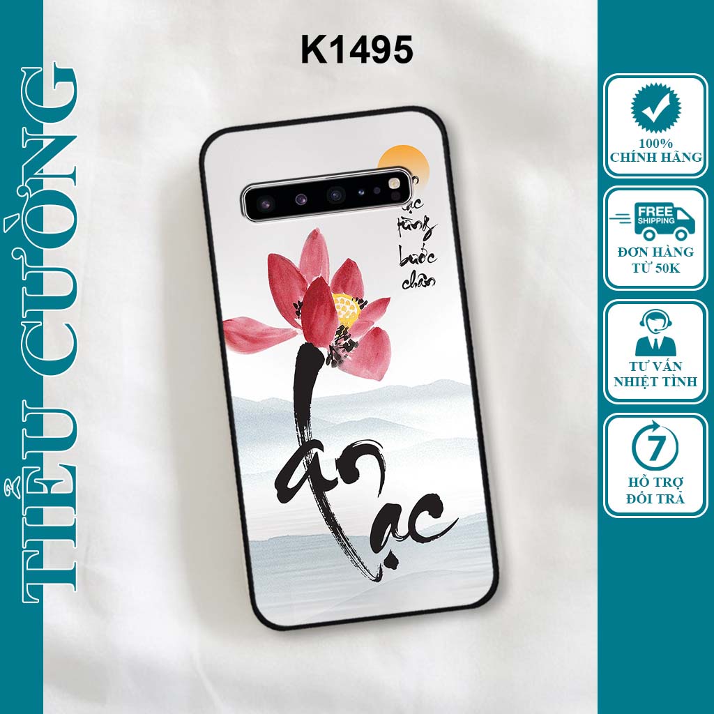 Ốp Samsung S10 / S10 5G / S10 Plus / S10+ in hình thư pháp siêu đẹp, bền và rẻ