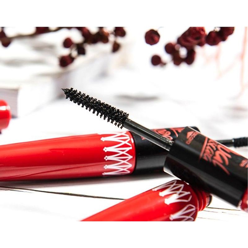 Mascara nối mi 2 đầu Sivanna Super Model 5X Long Deep Black Warterproof