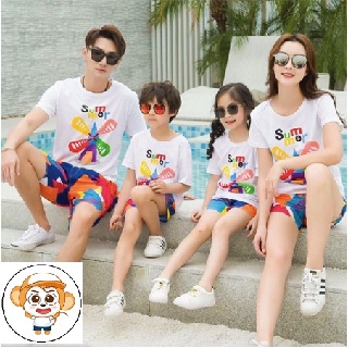 Áo gia đình, áo thun đồng phục nhóm, công ty [Hình Cối Xay Gió]_GD138 MONKEY