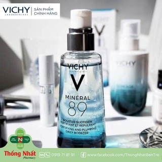 Dưỡng chất giàu khoáng chất giúp sáng da và căng mượt  Vichy Mineral 89 30ml