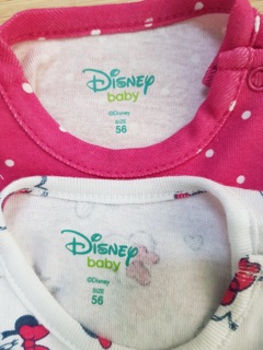 Set 2 body disney Bé gái