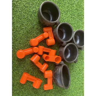 Cóng cao su - cóng đựng thức ăn cho gà