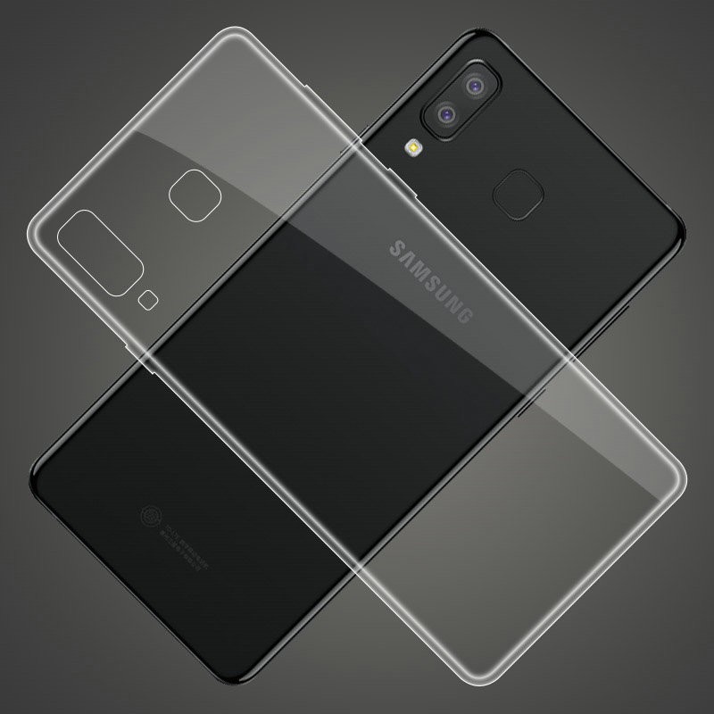 Ốp Lưng Silicon Trong Suốt Cho Samsung A8 Star