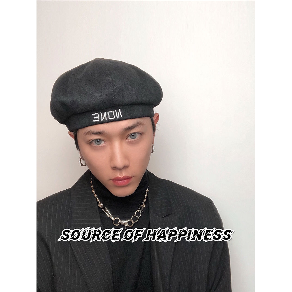 Dây chuyền thép titan kiểu hạt tròn phong cách hip hop vintage cá tính