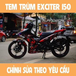 Tem Trùm Exciter 150 Spatan Đẹp