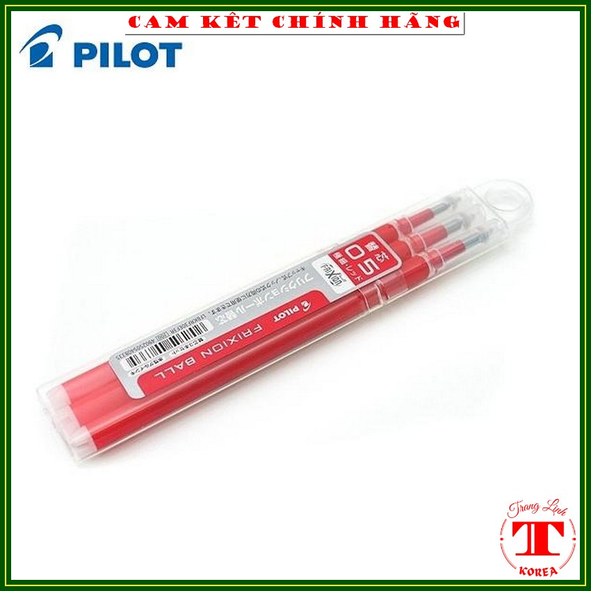 [Vỉ 3 cái] Ruột bút bi xóa Pilot nhật bản ngòi F05 - Ruột thay thế bút bi Pilot Frixion - tranglinh