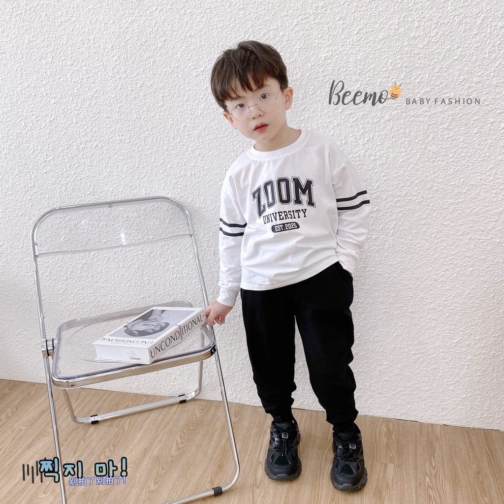 Bộ quần áo bé trai thu đông Beemo đồ bộ thu đông bé trai thời trang hàn quốc - STB36 STB37 STB