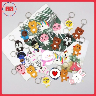 Móc Khoá Sticker Hoạt Hình Dễ Thương