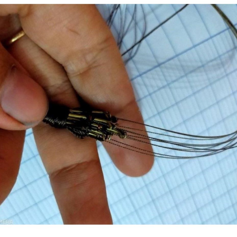 Giò bẫy cu gáy, giò cu gáy bộ 10 chân cắm, cáp se 4