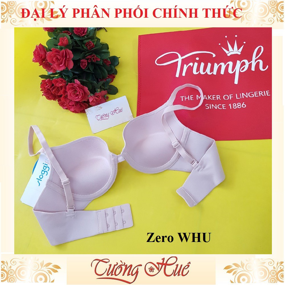 Áo lót nữ Triumph Sloggi Zero WHU trơn V sâu.