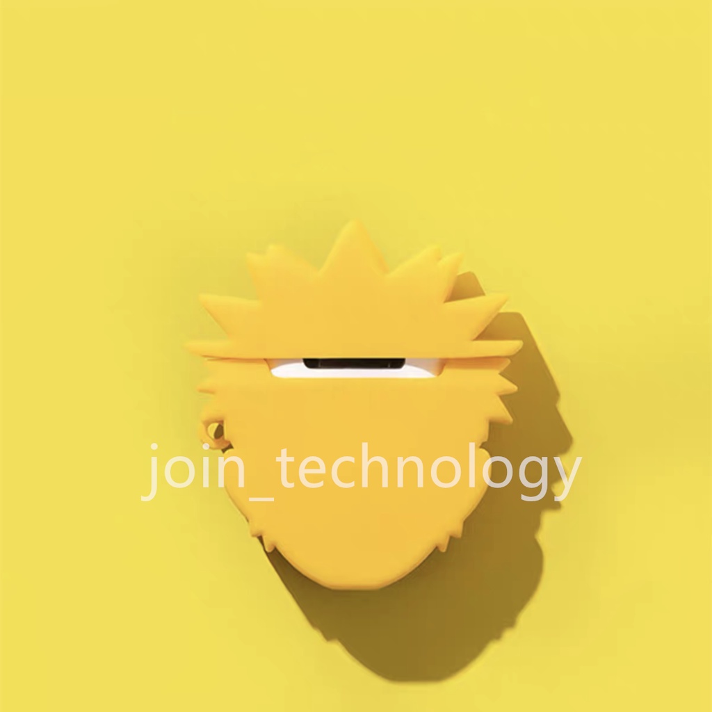 Vỏ Bảo Vệ Hộp Sạc Tai Nghe airpod 1 2 3 pro Bằng Silicon Mềm Hình Naruto Demon Slayer