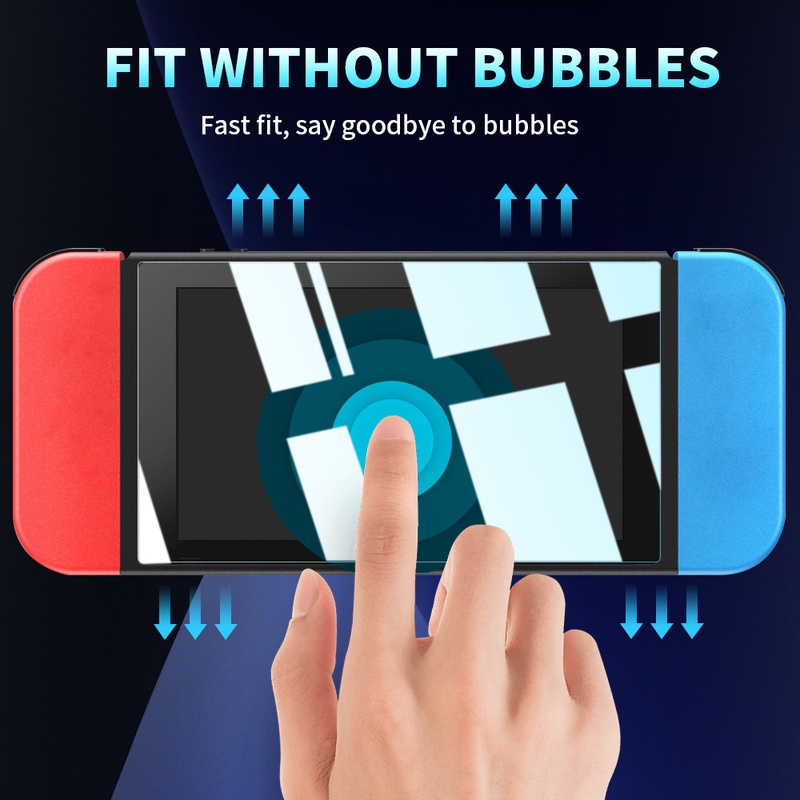 Kính Cường Lực 9H Chống Trầy Màn Hình OLED Cho Máy Chơi Game Nintendo Switch